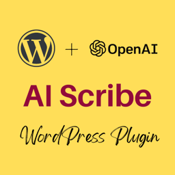 AI Scribe  Content Writer, OpenAI GPT  最好的WordPress常用插件下载 博客插件模块