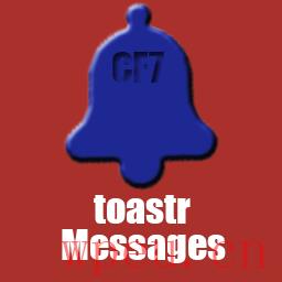 Toastr为Contact Form 7最好的WordPress常用插件下载博客插件模块提供的消息