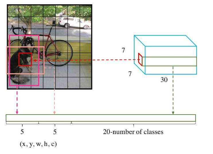 Yolo物体检测-系列教程1：YOLOV1整体解读(预选框/置信度/分类任/回归任务/损失函数/公式解析/置信度/非极大值抑制)