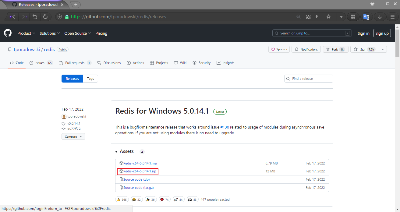 redis download