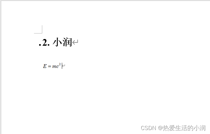 Word | 简单可操作的快捷公式编号、右对齐和引用方法